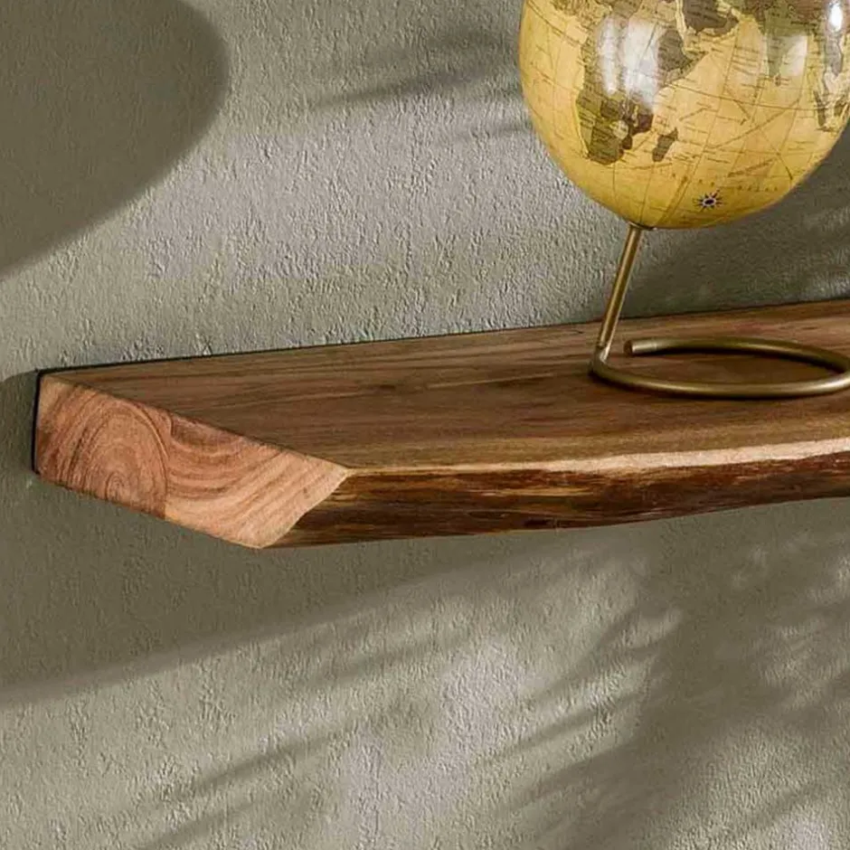 Wohnzimmerregale|Massivholzregale*Pharao24 Wand Regal Elhera