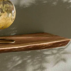 Wohnzimmerregale|Massivholzregale*Pharao24 Wand Regal Elhera