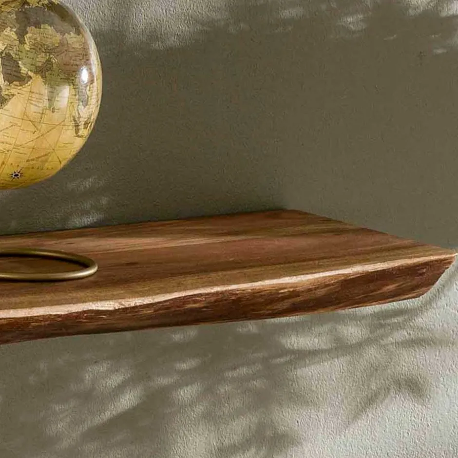 Wohnzimmerregale|Massivholzregale*Pharao24 Wand Regal Elhera