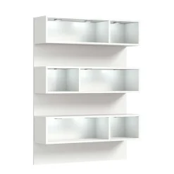 Pharao24 Wand Regal für Schuhe Filicudio> Wohnzimmerregale|Wandregale