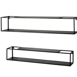 Pharao24 Wand Regal Set Velizia> Wohnzimmerregale|Wandregale