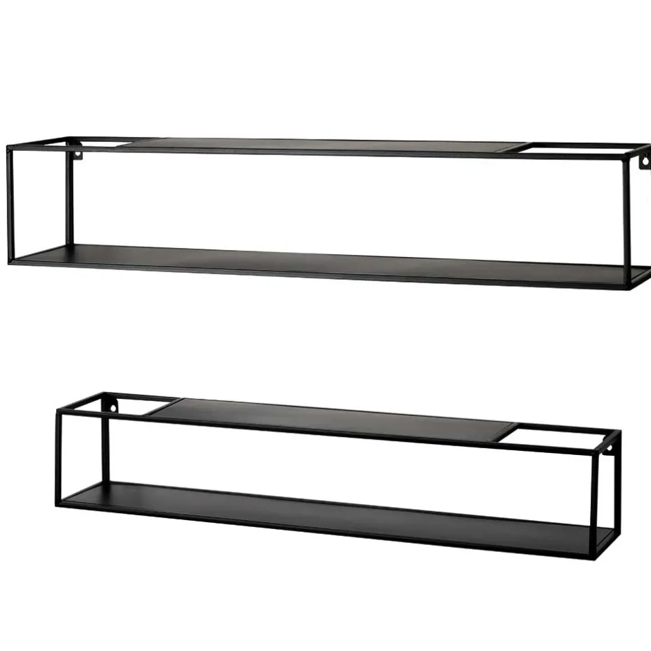 Pharao24 Wand Regal Set Velizia> Wohnzimmerregale|Wandregale