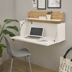 Schreibtische*Pharao24 Wand Schreibtisch Rascian