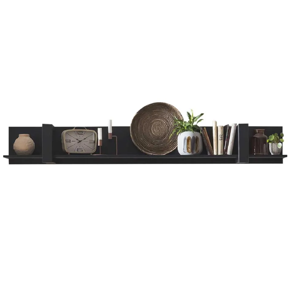 Pharao24 Wandboard Besi> Wohnzimmerregale|Hängeregale