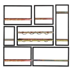 Pharao24 Wandboard Set Woodstock> Hängeregale|Massivholzregale