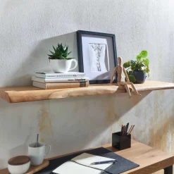 Pharao24 Wandboard Ulma> Wohnzimmerregale|Massivholzregale