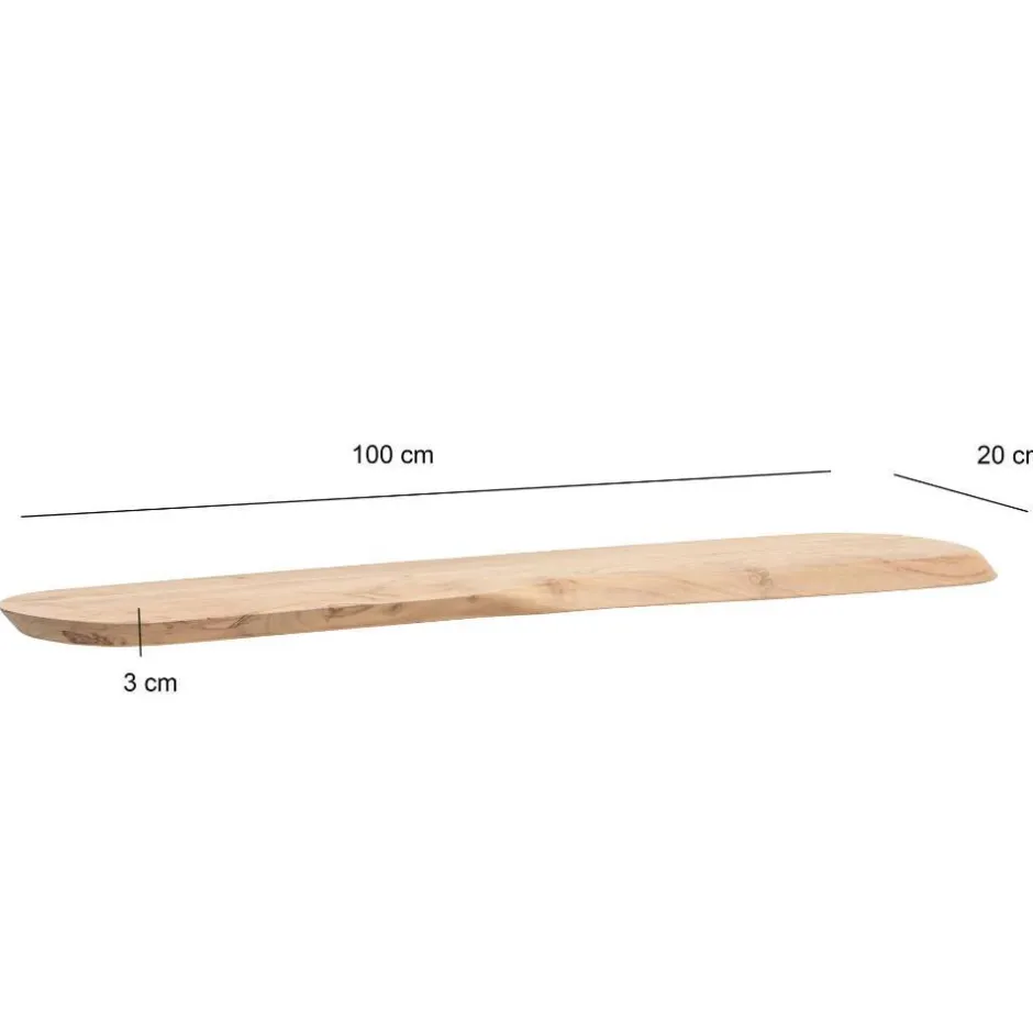 Massivholzregale|Wandregale*Pharao24 Wandboard Verez