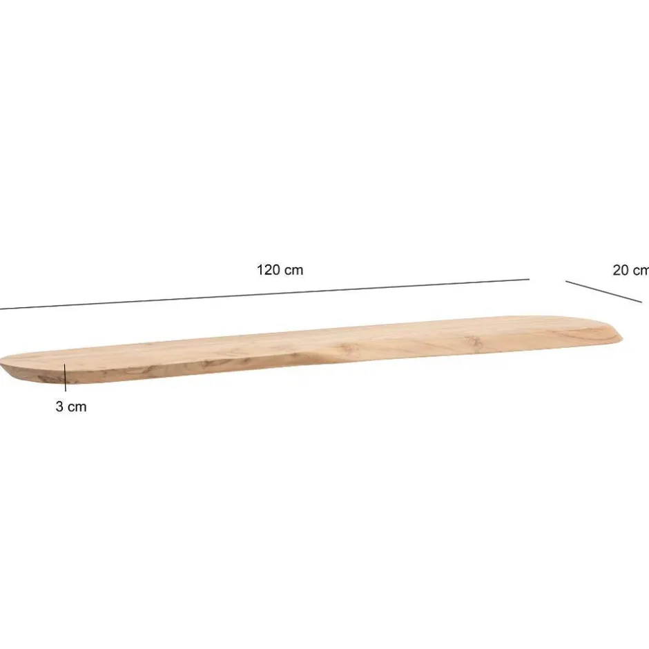 Massivholzregale|Wandregale*Pharao24 Wandboard Verez