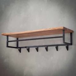 Wandgarderoben|Massivholz Garderoben*Pharao24 Wandgarderobe Elhera