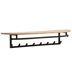 Massivholz Garderoben*Pharao24 Wandgarderobe Enda