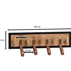 Wandgarderoben|Massivholz Garderoben*Pharao24 Wandgarderobe Jesuisa