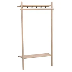 Garderoben Paneele|Massivholz Garderoben*Pharao24 Wandgarderobe Linepeg