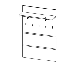 Pharao24 Wandgarderobe Lunira><noscript><img width=