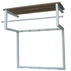 Massivholz Garderoben*Pharao24 Wandgarderobe Oslanda