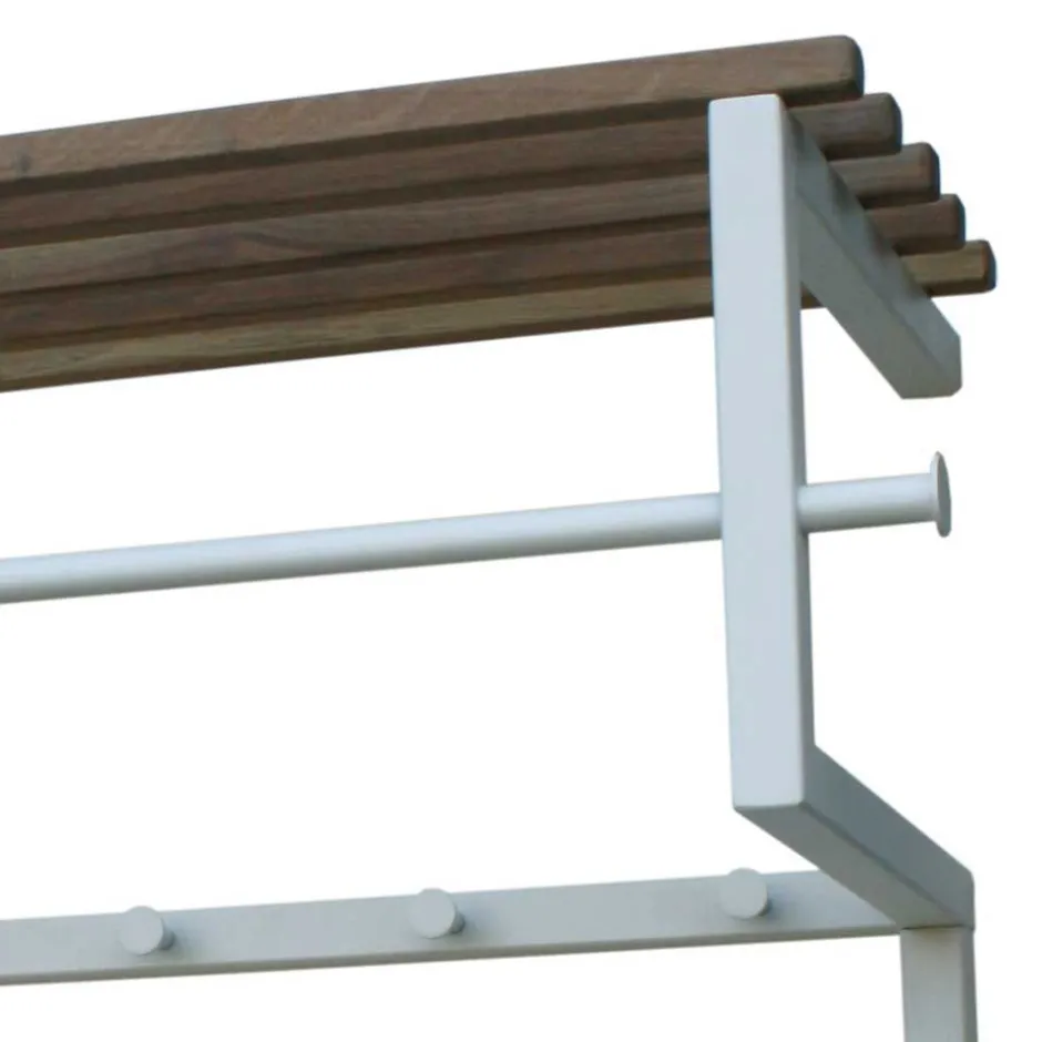 Massivholz Garderoben*Pharao24 Wandgarderobe Oslanda