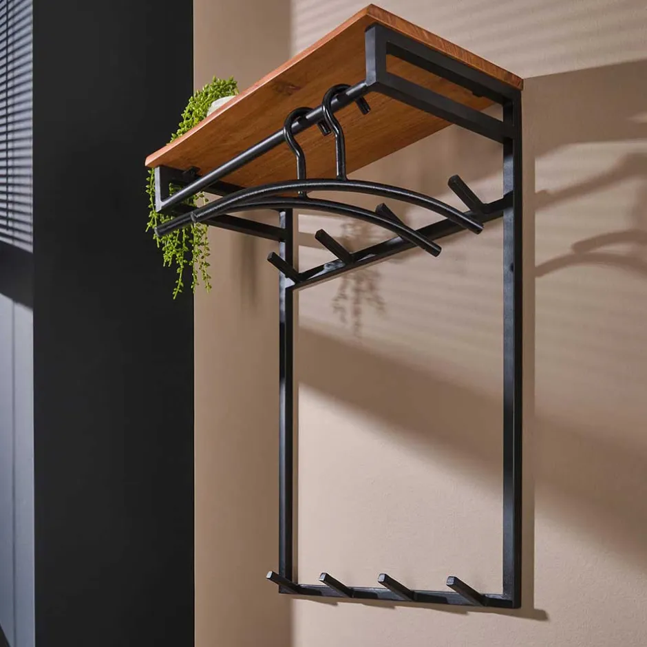 Wandgarderoben|Massivholz Garderoben*Pharao24 Wandgarderobe Piton