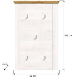 Garderoben Paneele|Wandgarderoben*Pharao24 Wandgarderobe Simple