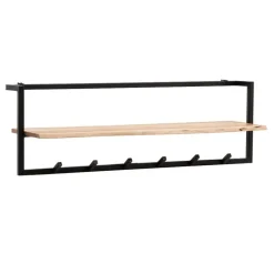 Massivholz Garderoben*Pharao24 Wandgarderobenleiste Enda