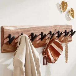 Wandgarderoben|Massivholz Garderoben*Pharao24 Wandgarderobenleiste Fesylie