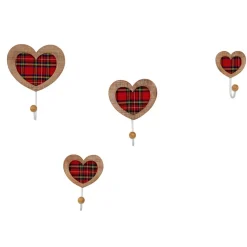 Garderobenleisten|Wandgarderoben*Pharao24 Wandhaken Set Tempura