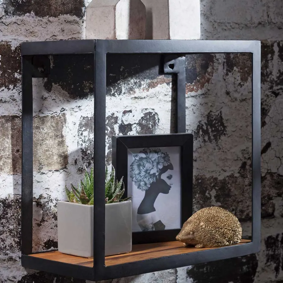 Pharao24 Wandhängeregal Indra> Wohnzimmerregale|Hängeregale