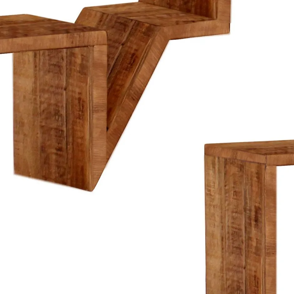 Pharao24 Wandhängeregal Set MissP> Hängeregale|Massivholzregale