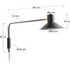 Lampen Und Leuchten*Pharao24 Wandleuchte Cyma