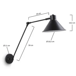 Pharao24 Wandleuchte Tauranga><noscript><img width=