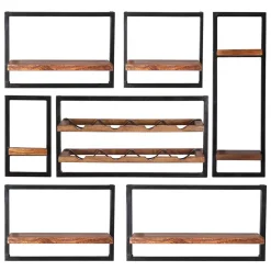 Hängeregale|Massivholzregale*Pharao24 Wandregal Agot