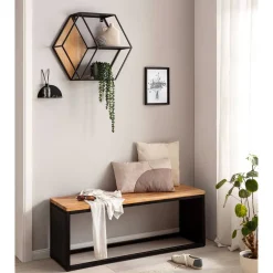 Hängeregale|Massivholzregale*Pharao24 Wandregal Lasmus