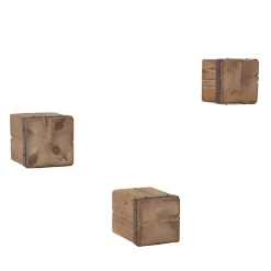 Pharao24 Wandregal Set Apache> Massivholzregale|Wandregale