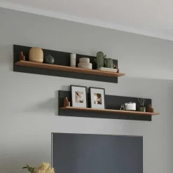 Wohnzimmerregale|Hängeregale*Pharao24 Wandregal Set Lyra