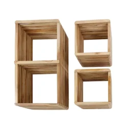 Hängeregale|Massivholzregale*Pharao24 Wandregal Solca