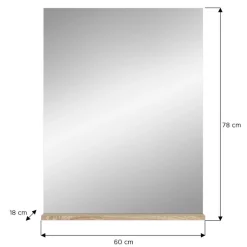 Wandspiegel|Schlafzimmerspiegel*Pharao24 Wandspiegel Kwesina