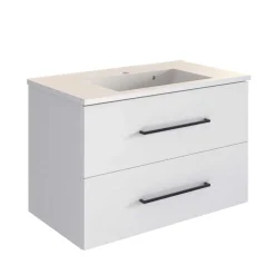 Waschbeckenunterschränke*Pharao24 Waschbeckenschrank Bevario