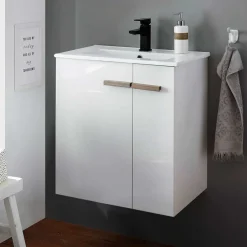 Waschbeckenunterschränke|Bad Unterschränke*Pharao24 Waschbeckenschrank Nushivon