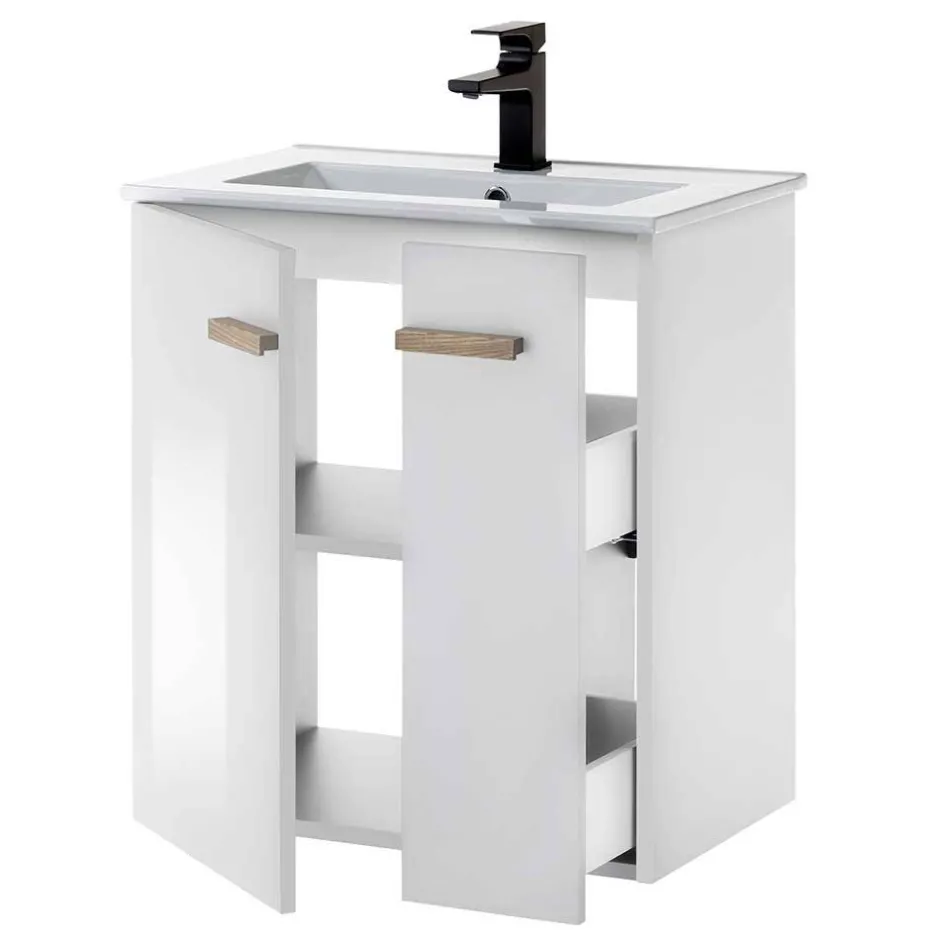 Waschbeckenunterschränke|Bad Unterschränke*Pharao24 Waschbeckenschrank Nushivon