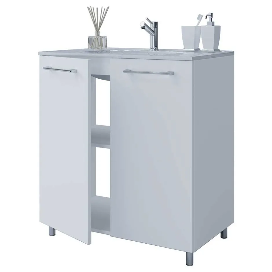Pharao24 Waschbeckenschrank Selami> Waschbeckenunterschränke|Bad Unterschränke