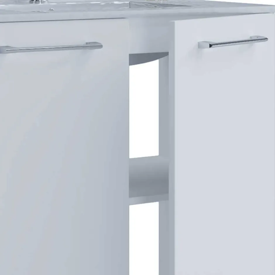 Pharao24 Waschbeckenschrank Selami> Waschbeckenunterschränke|Bad Unterschränke