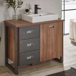 Pharao24 Waschbeckenschrank Verjan> Waschbeckenunterschränke