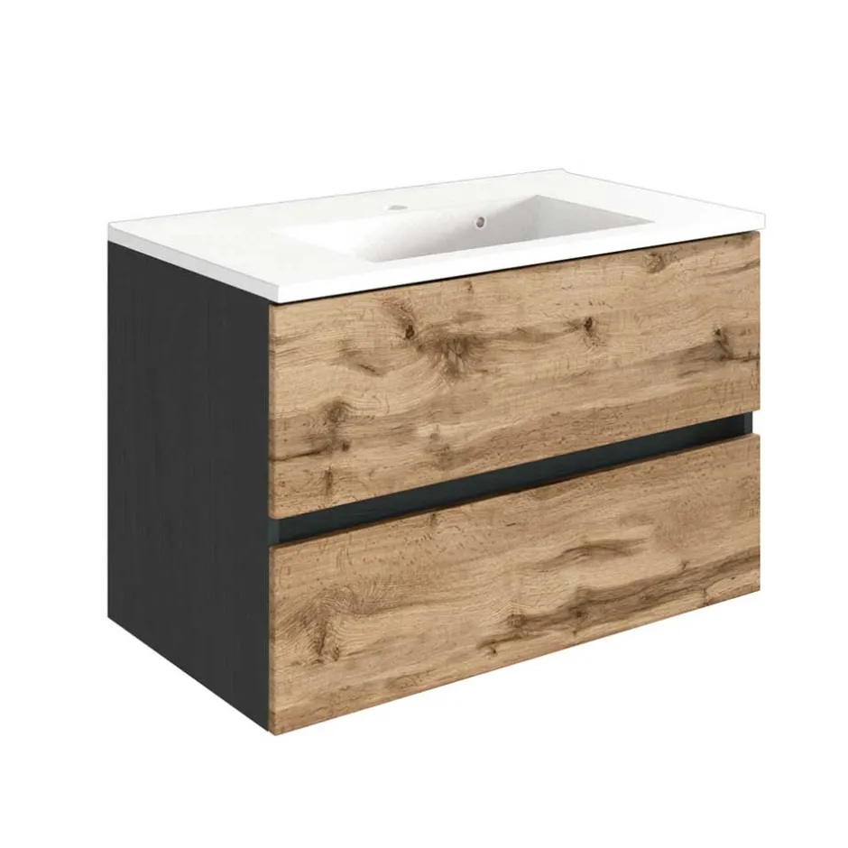 Waschbeckenunterschränke|Badezimmerschränke*Pharao24 Waschbeckenschrank Vimmos