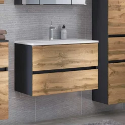 Waschbeckenunterschränke|Badezimmerschränke*Pharao24 Waschbeckenschrank Vimmos