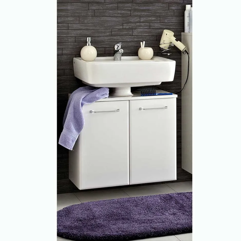Pharao24 Waschbeckenunterschrank Adamu> Waschbeckenunterschränke|Bad Unterschränke