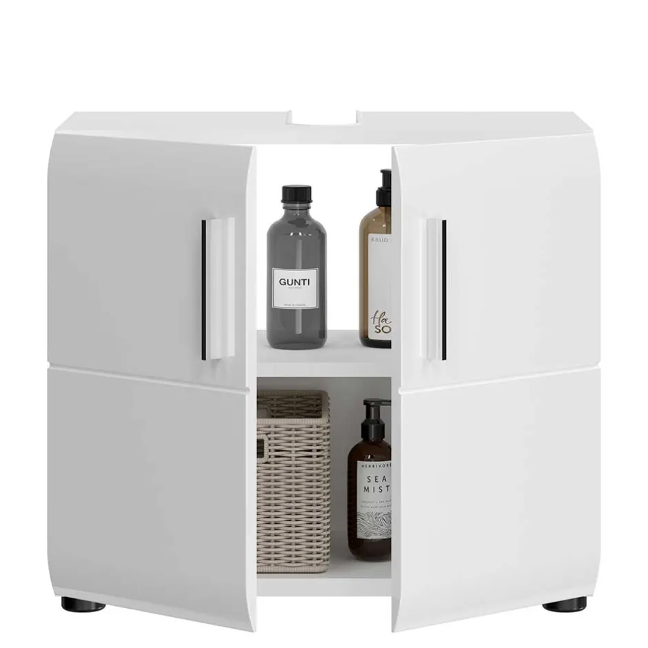 Badezimmerschränke|Waschbeckenunterschränke*Pharao24 Waschbeckenunterschrank Blax