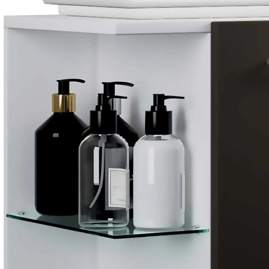 Pharao24 Waschbeckenunterschrank Bojana> Waschbeckenunterschränke|Bad Unterschränke