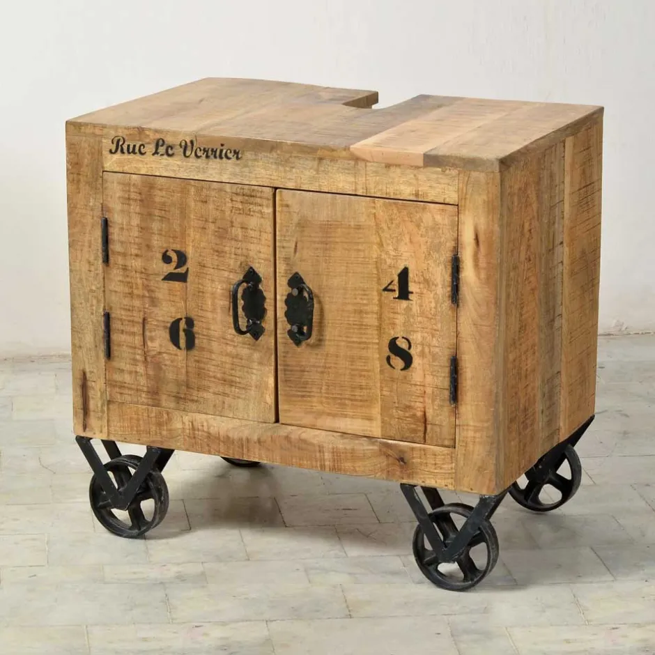 Waschbeckenunterschränke*Pharao24 Waschbeckenunterschrank Brave