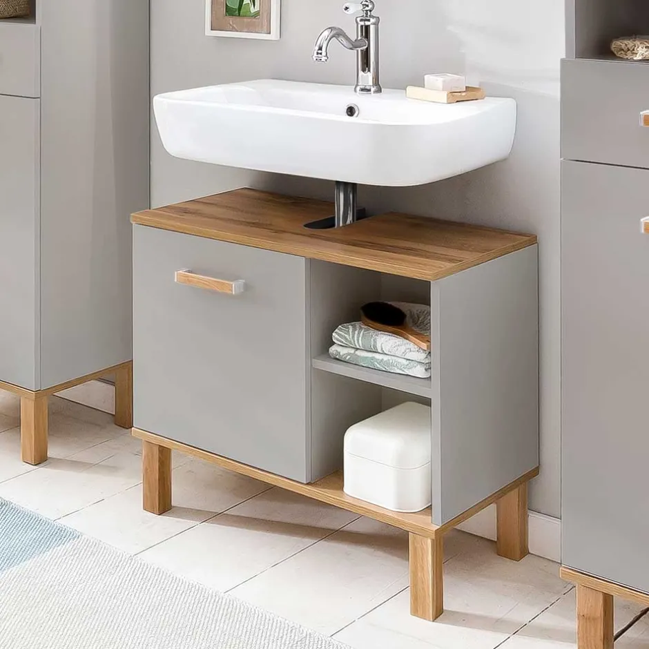 Pharao24 Waschbeckenunterschrank Esjan> Waschbeckenunterschränke|Bad Unterschränke