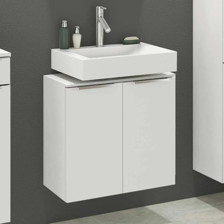 Badezimmerschränke|Waschbeckenunterschränke*Pharao24 Waschbeckenunterschrank Folcora