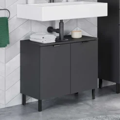 Pharao24 Waschbeckenunterschrank Kuki> Waschbeckenunterschränke|Bad Unterschränke