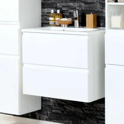 Waschbeckenunterschränke*Pharao24 Waschbeckenunterschrank Lectrio